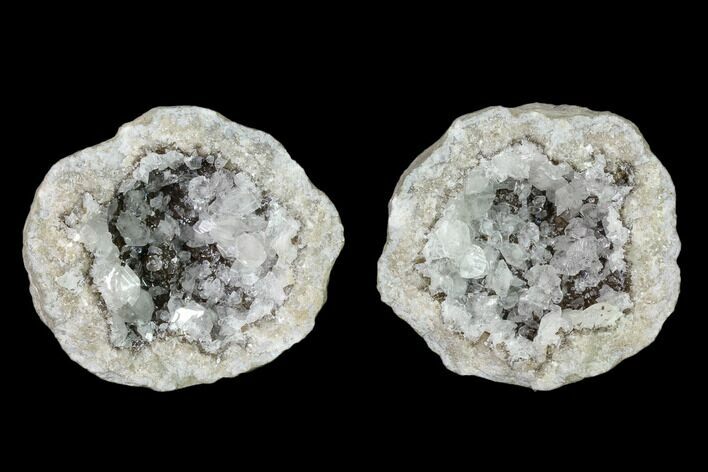 Keokuk Geode with Calcite Crystals - Missouri #135666